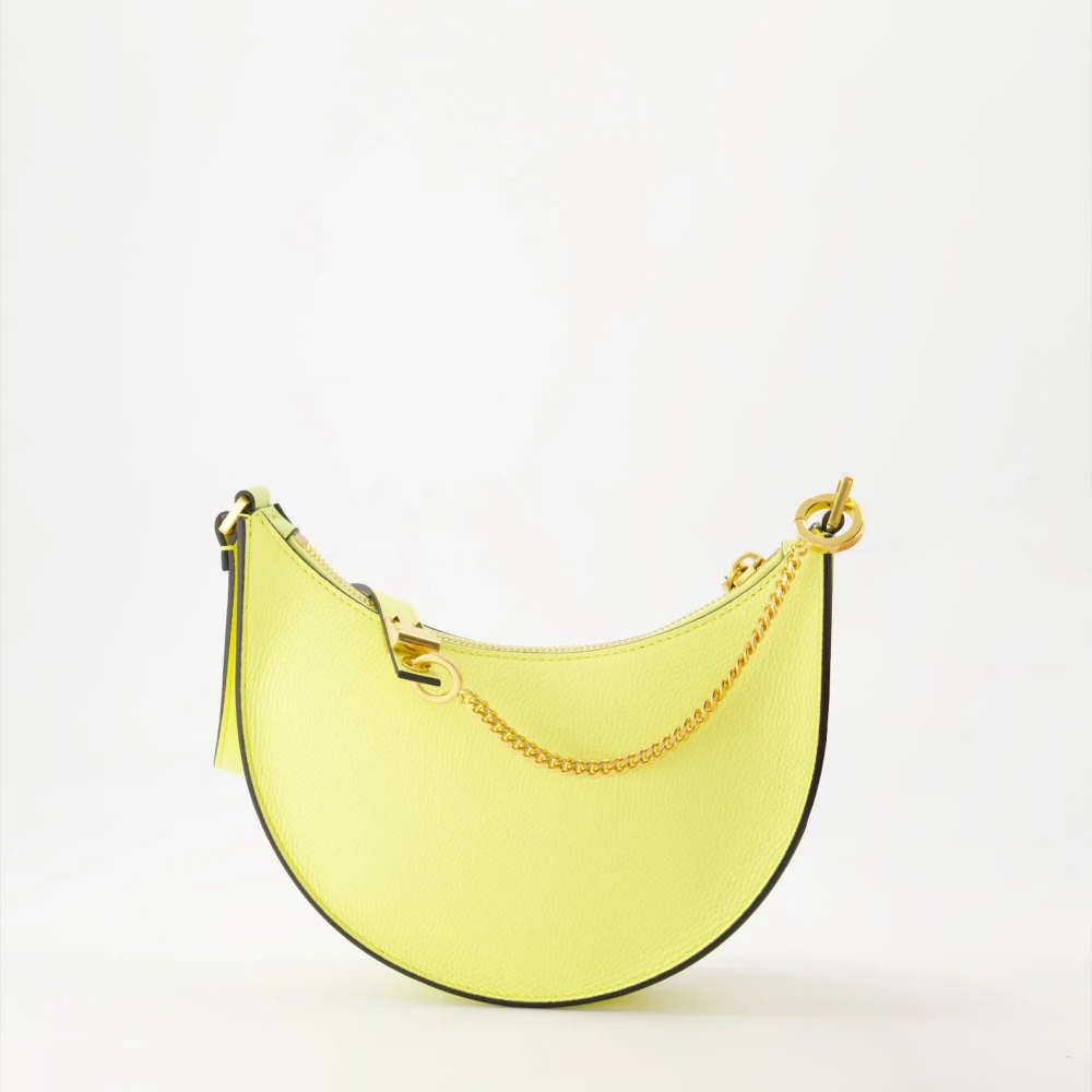 Valentino Garavani Hobo Tas van Korrelleer met VLogo Yellow Dames