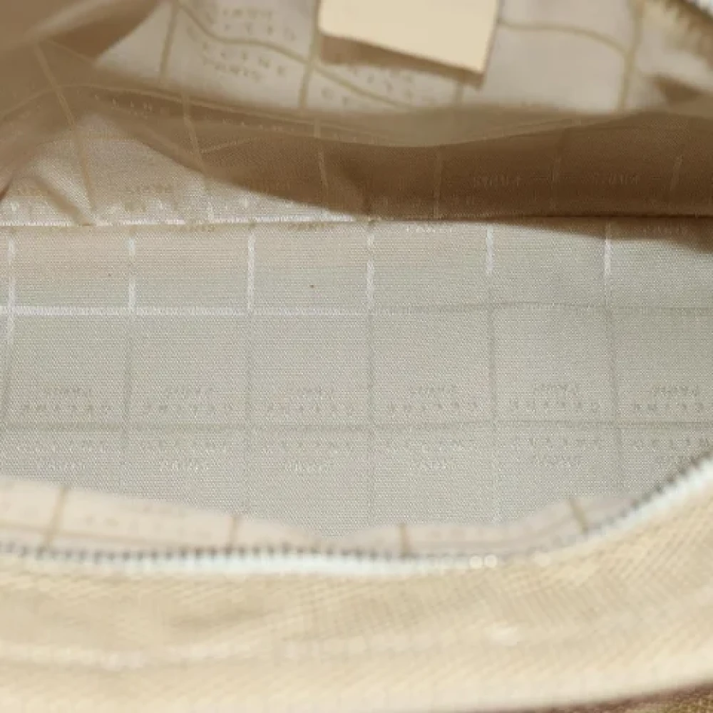 Celine Vintage Pre-owned Canvas celine-bags Beige Dames