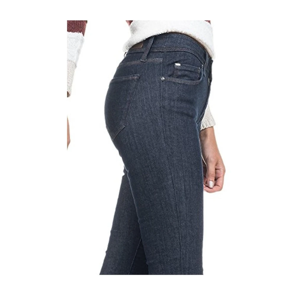 Salsa Hoge Taille Donkerblauwe Skinny Jeans Blue Dames