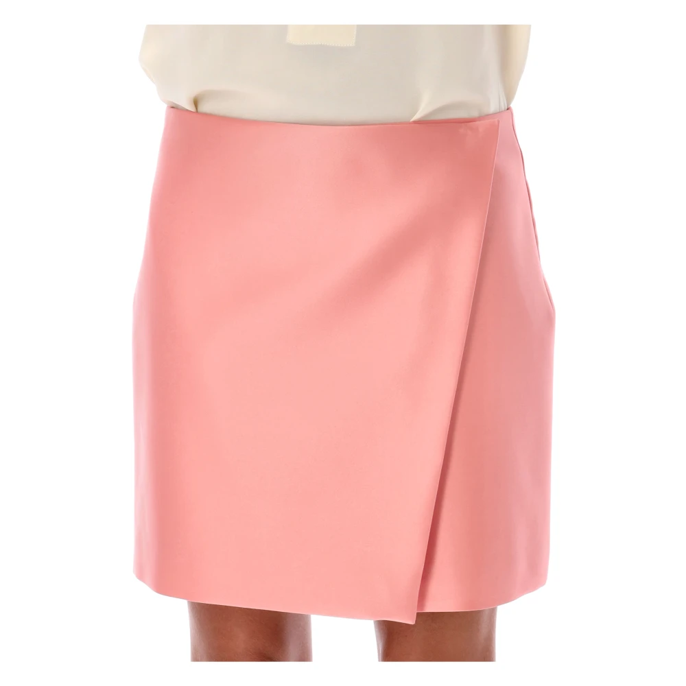 Philosophy di Lorenzo Serafini Duchesse Mini Rok Rosa Aw24 Pink Dames