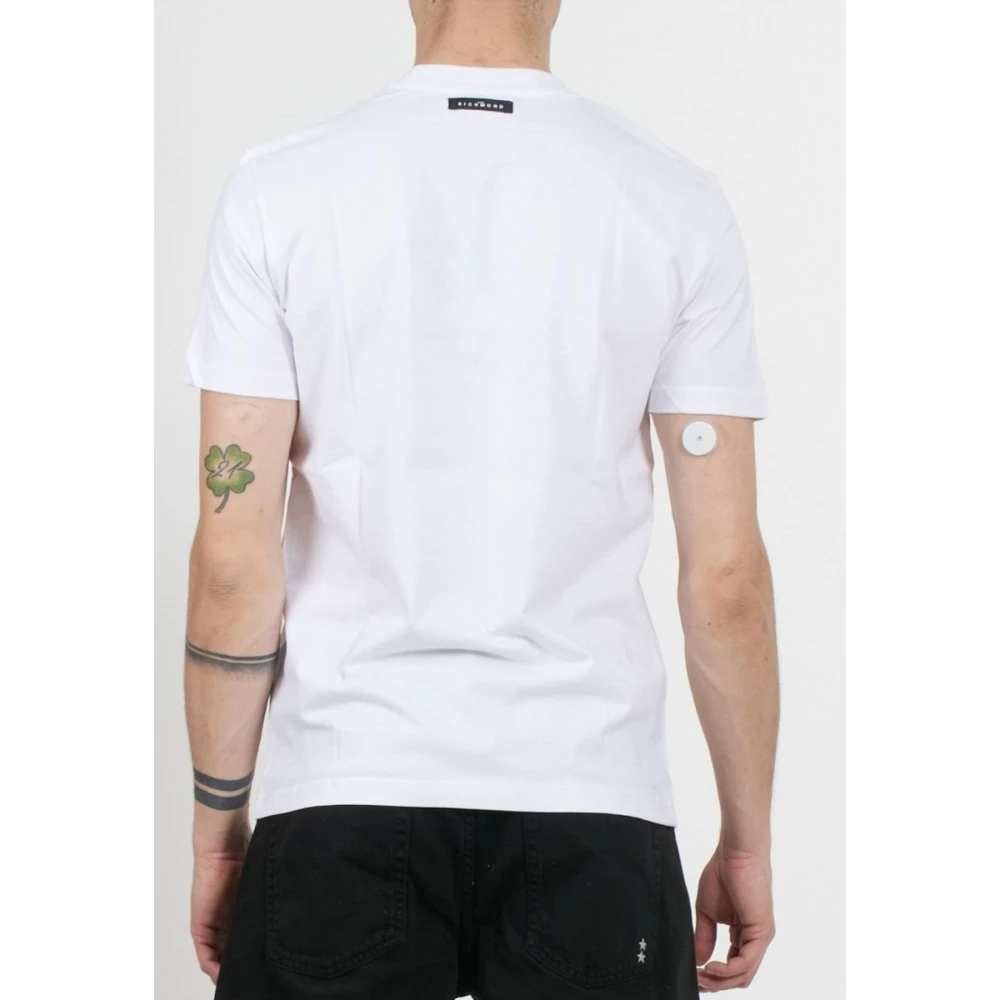 John Richmond Heren Engel T-Shirt White Heren