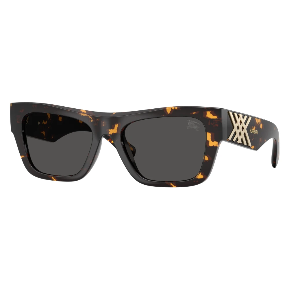 Burberry Grey Woman Be4490u 410687 Sunglasses Injected Turtle Squared Normal - Image 3