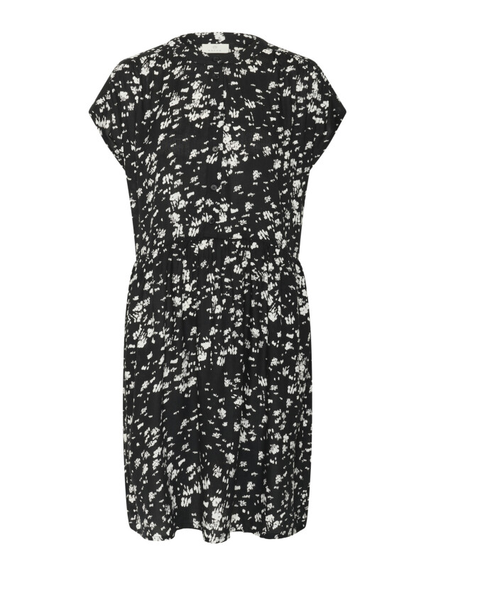 robe-courte-noire-graphique-craie