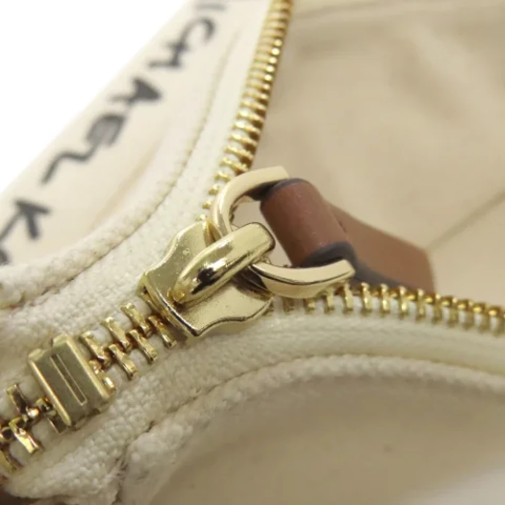Michael Kors Pre-owned Canvas shoulder-bags White Dames