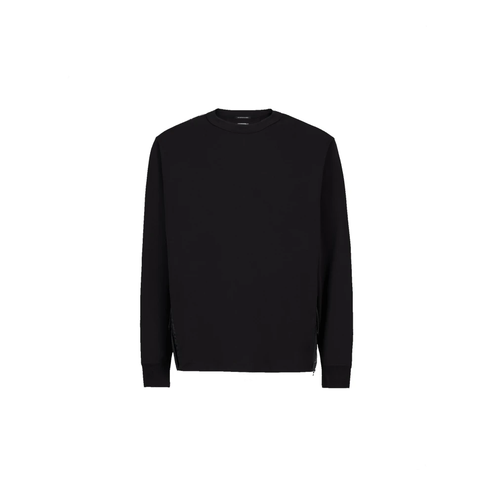 C.P. Company Zwarte Sweaters met Metropolis Series Design Black Heren