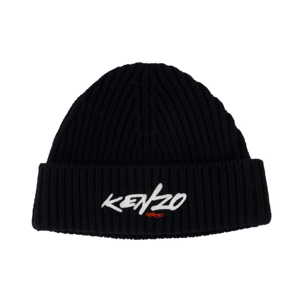Kenzo Unisex Black Futura 2000 Beanie