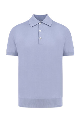 polo-en-coton-avec-details-contrastes