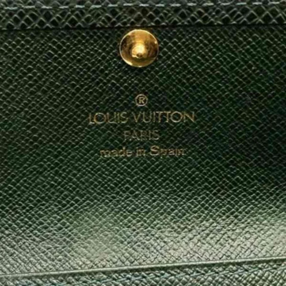 Louis Vuitton Vintage Pre-owned Leather key-holders Green Dames