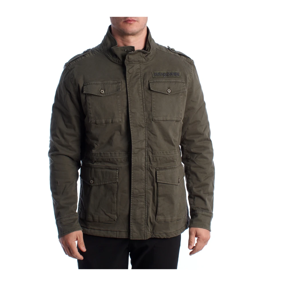 U.s. Polo Assn. Men's Green Light Jackets, 3XL, Down Jackets
