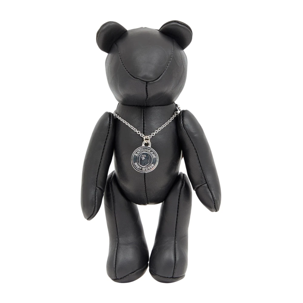 A Bathing APE Berendoll met logo-hangerketting Black Unisex