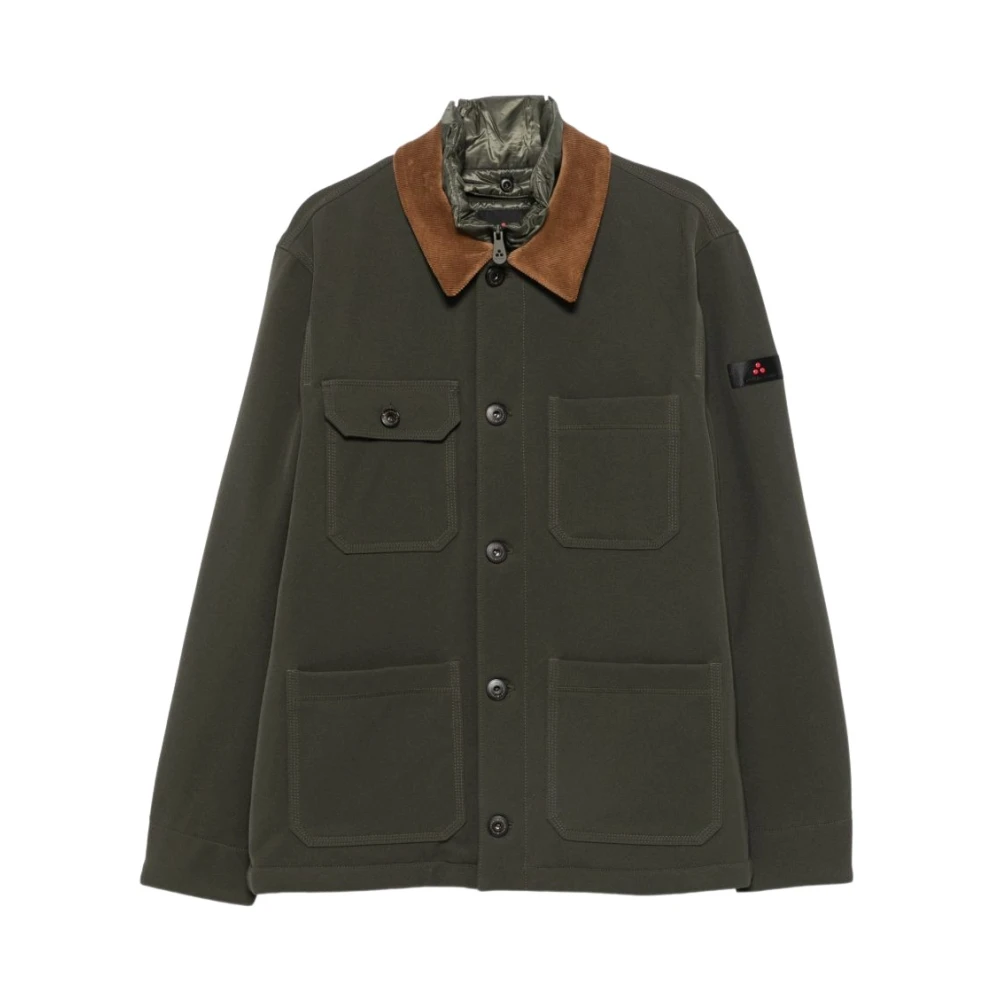 Peuterey , Light Jackets, Male, Green, Xl, Coats
