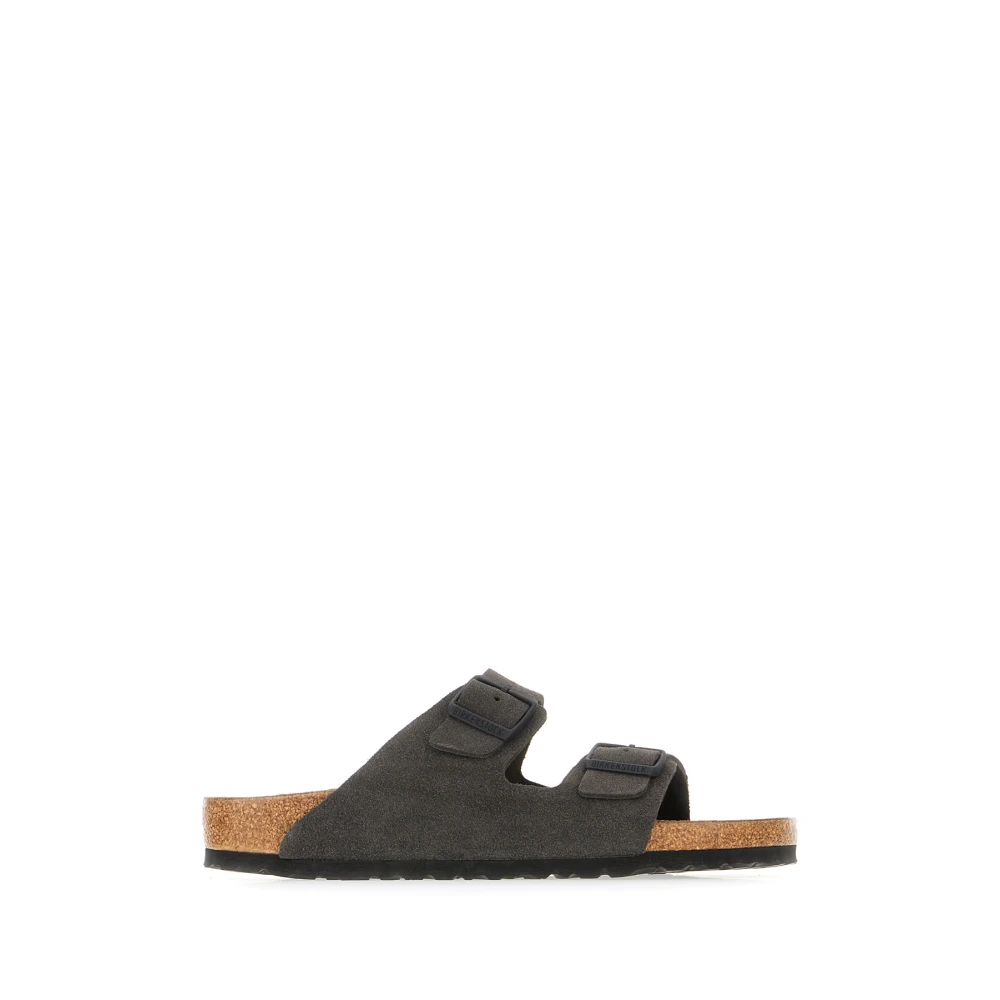 Birkenstock Bekväma Inomhustofflor för Daglig Användning Gray, Herr