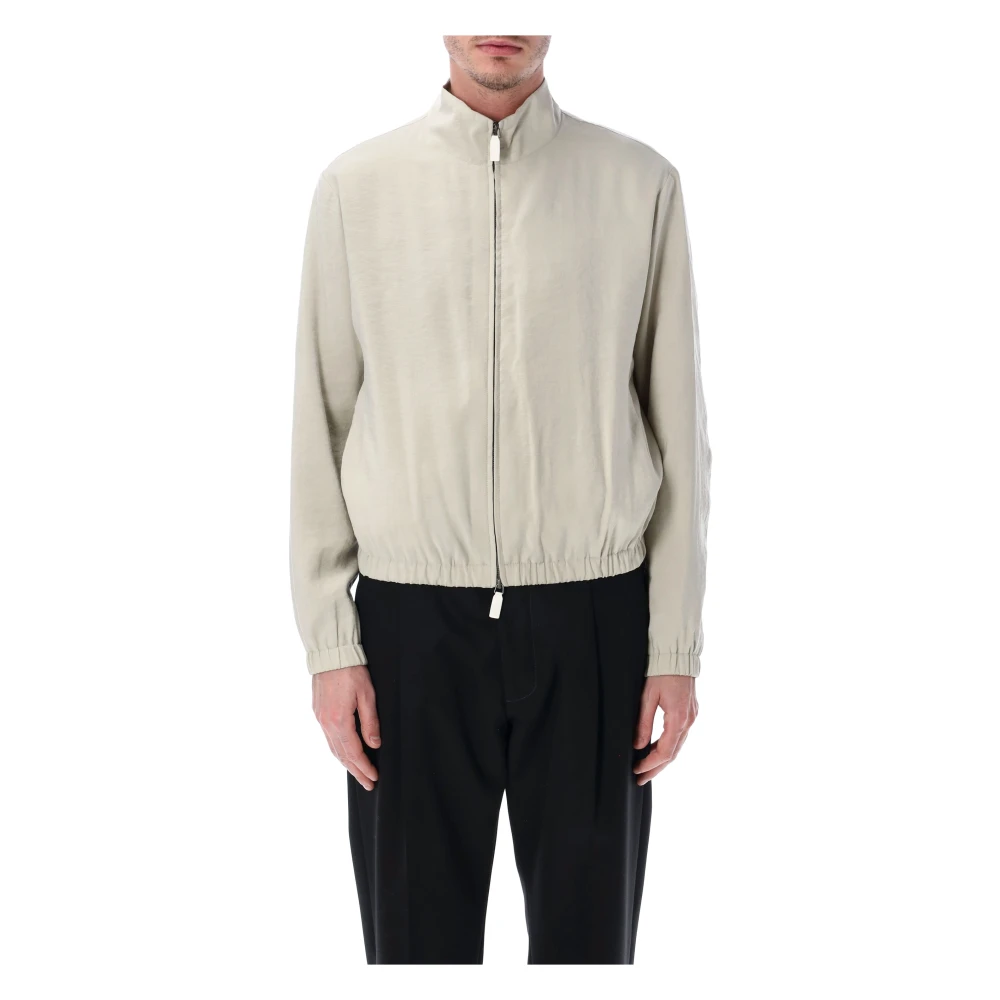 Emporio Armani Herr Vit Jackor Xl, Blouson