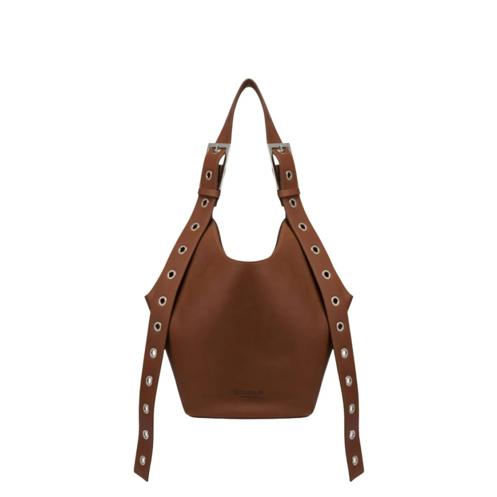 Dondup Women's Brown Shoulder Bags, One Size, Hobo Small Bag