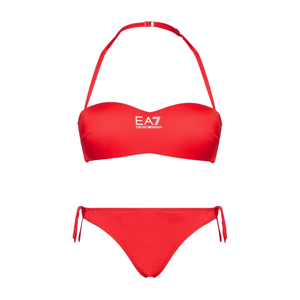 Emporio Armani EA7 Beachwear Red Dames