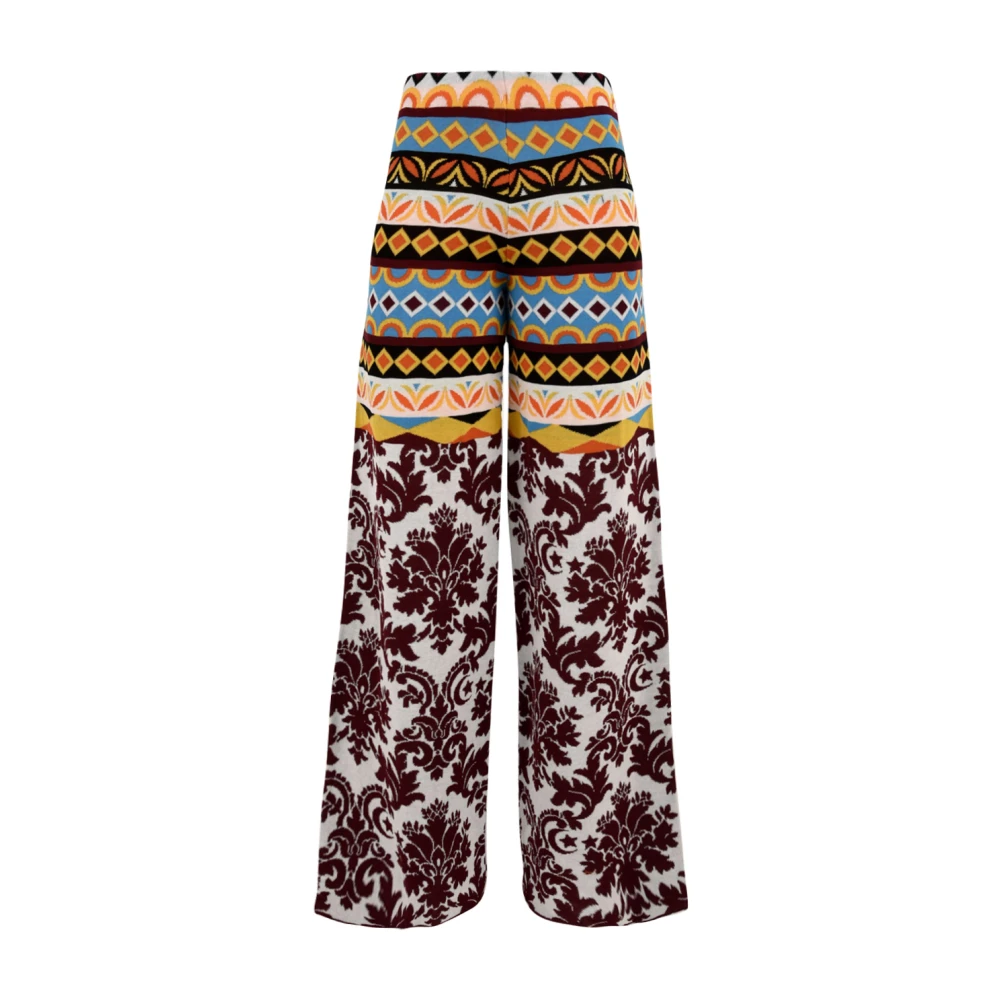 Akep Women's Multicolour Trousers For