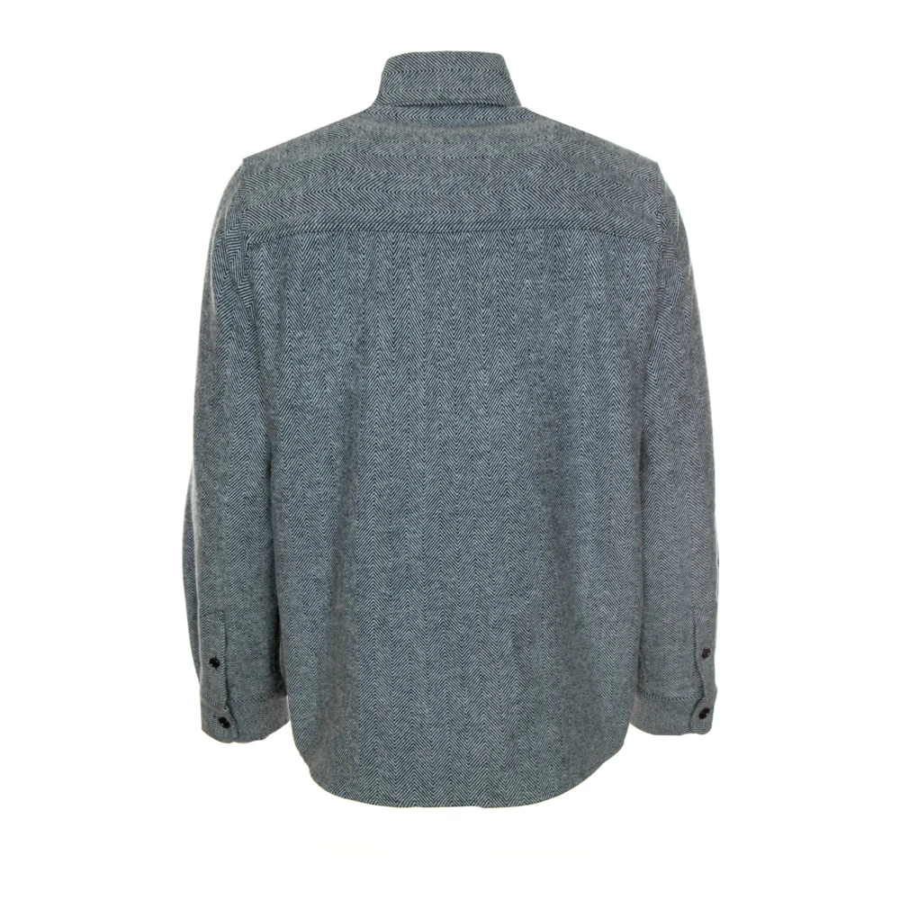 drykorn Klassiek Overshirt Gunray Blue Heren