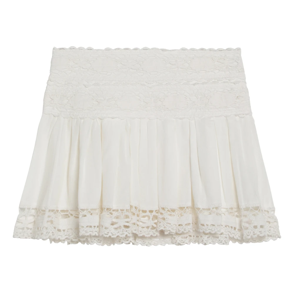 Isabel Marant Étoile Mini Rok in Trendy Stijl White Dames