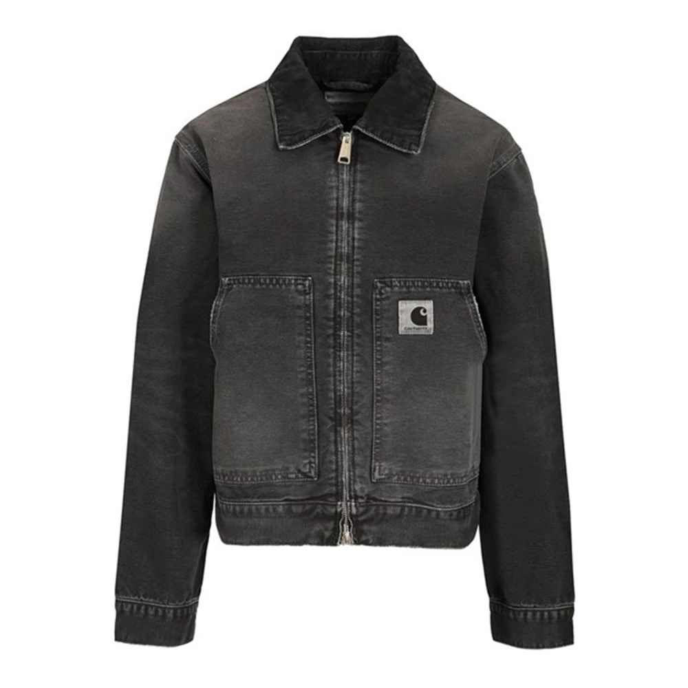 Carhartt Wip Women's Black Denim Jacket - Denim Jackets - Xs - Jackets