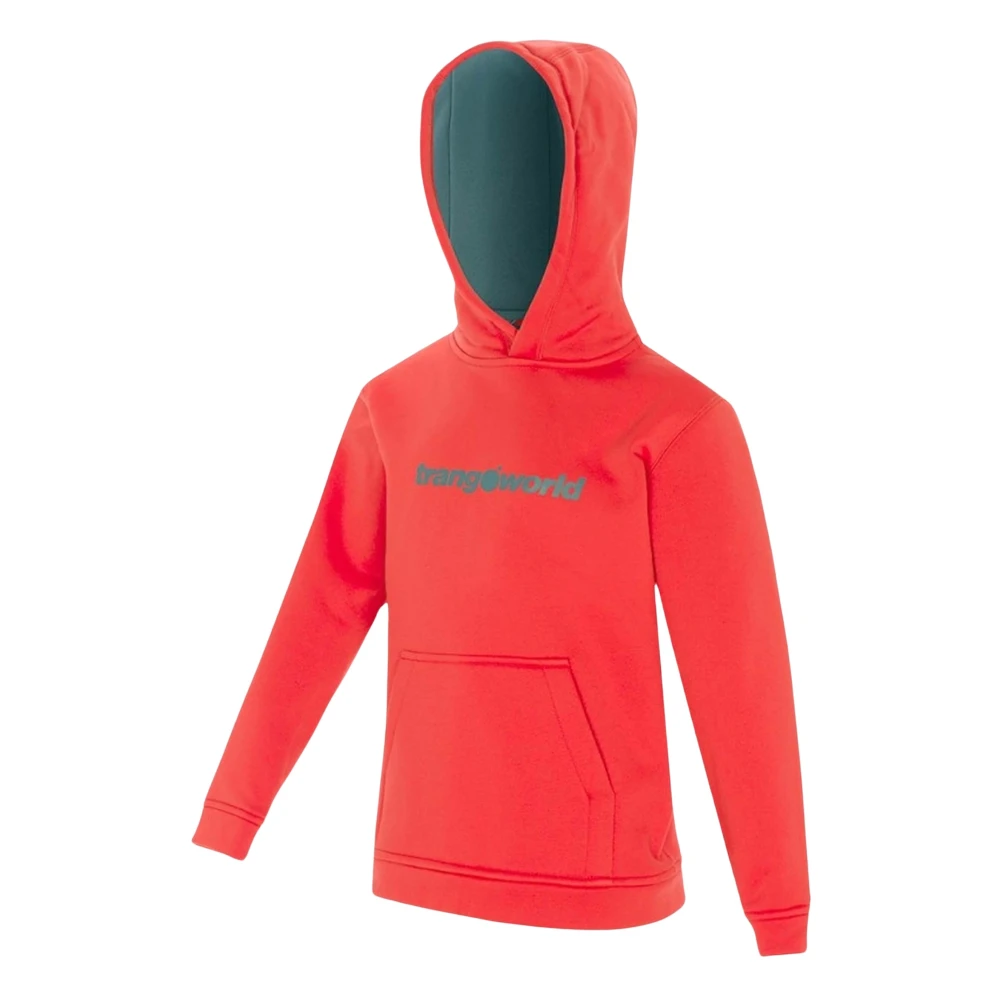 Trangoworld Kura Hoodie för Barn Red, Pojke