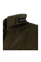 overshirt-en-coton-vert-style-gabardine