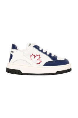 sneakers-enfant-feuille-derable-blanches