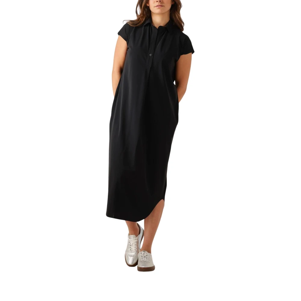Penn&Ink N.Y Zwarte Mini Jurk voor veelzijdige elegantie Black Dames