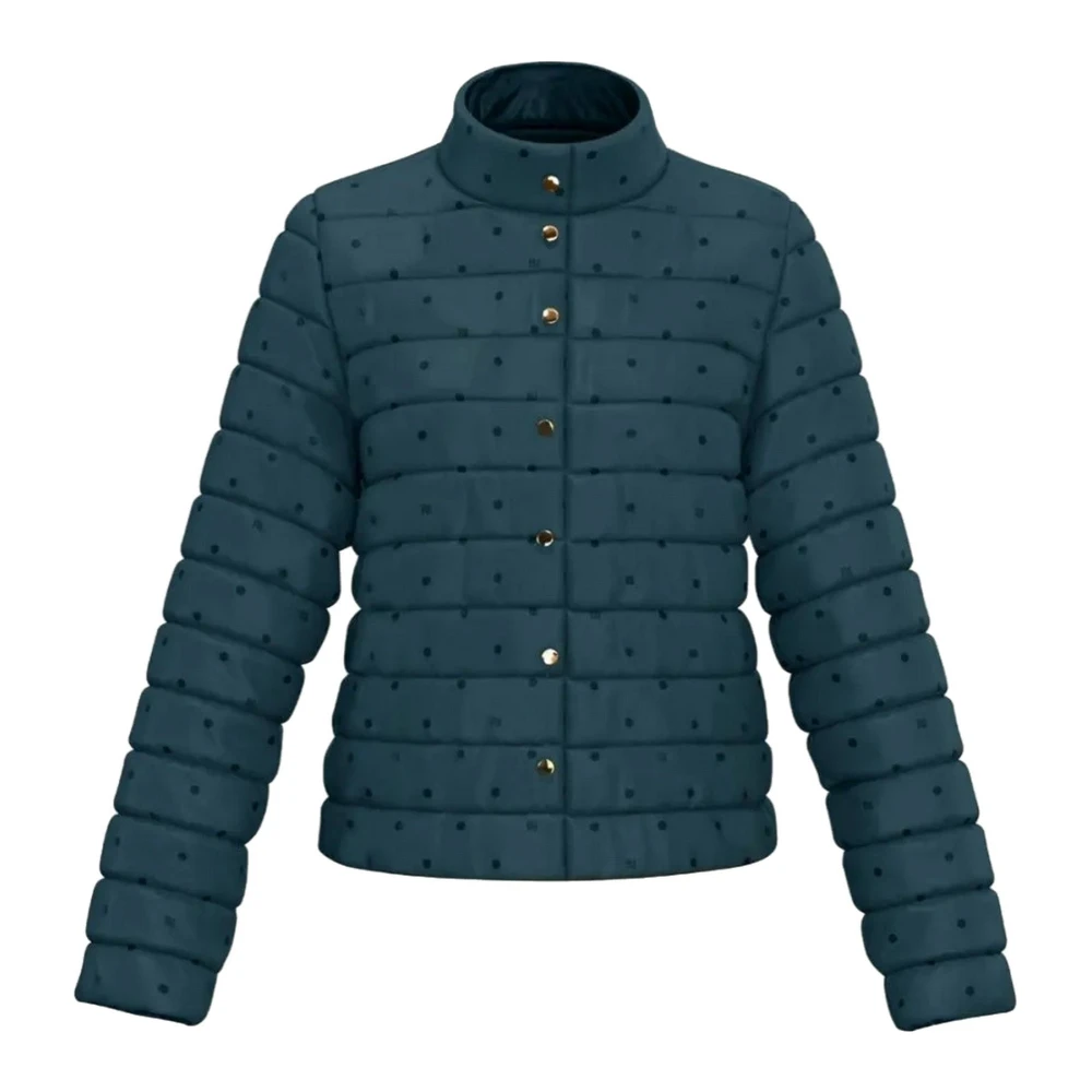 Emme DI Marella Stijlvolle Jas met 100% samenstelling Green Dames