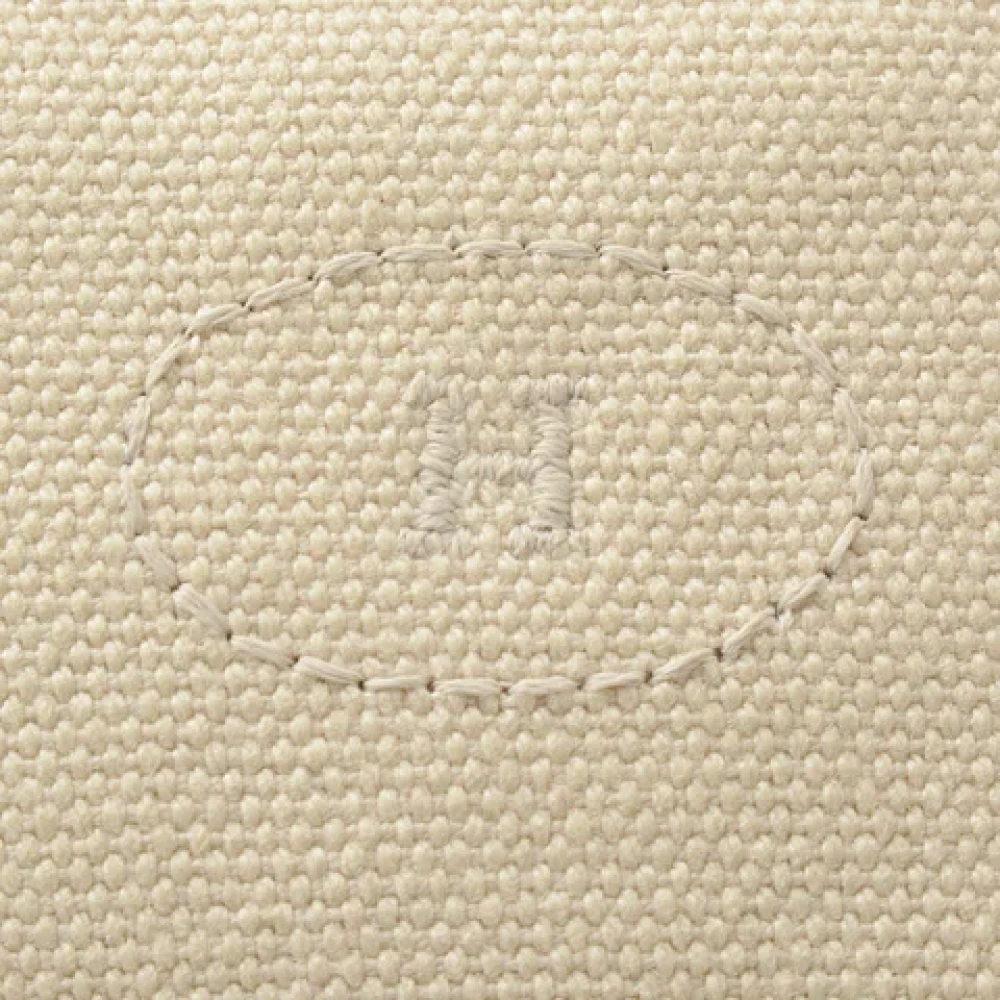 Hermès Vintage Pre-owned Canvas pouches Beige Dames