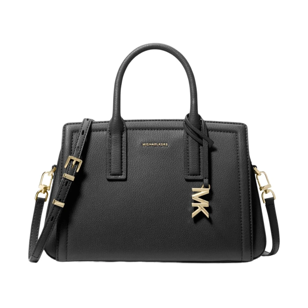 Michael Kors Women's Black Handbags, One Size, Laila Satchel Bag