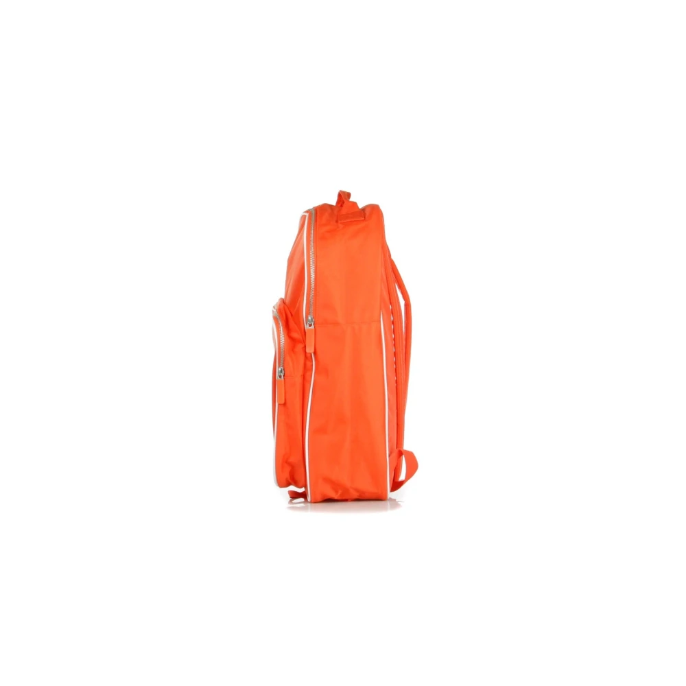 Adidas Actieve Oranje Witte Rugzak Streetwear Collectie Orange Heren