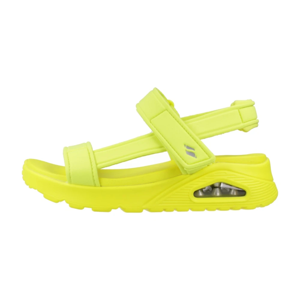 Skechers Casual Slip-On Sandaler Yellow, Dam