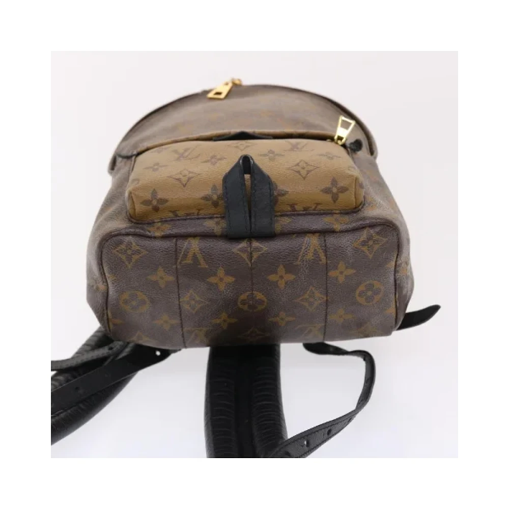 Louis Vuitton Vintage Pre-owned Canvas backpacks Brown Dames