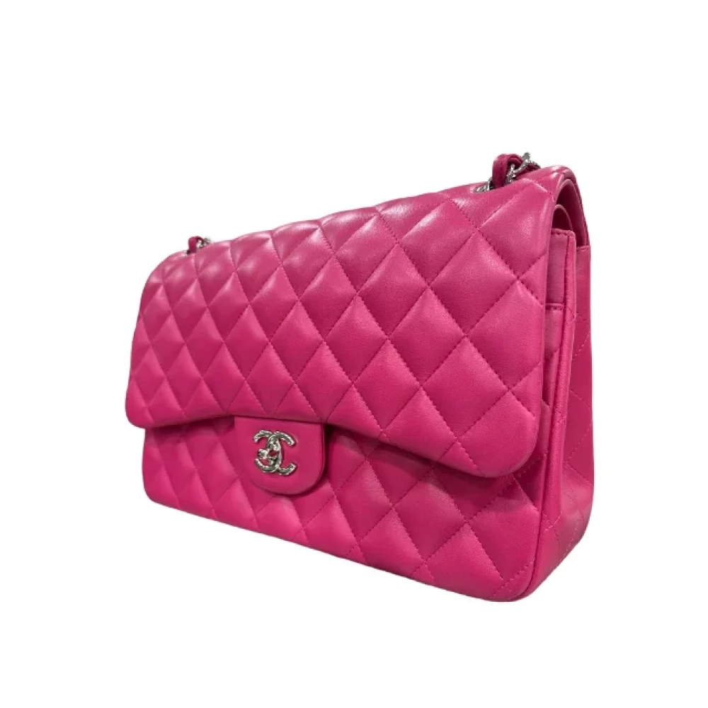 Chanel Vintage Pre-owned Fabric crossbody-bags Pink Dames