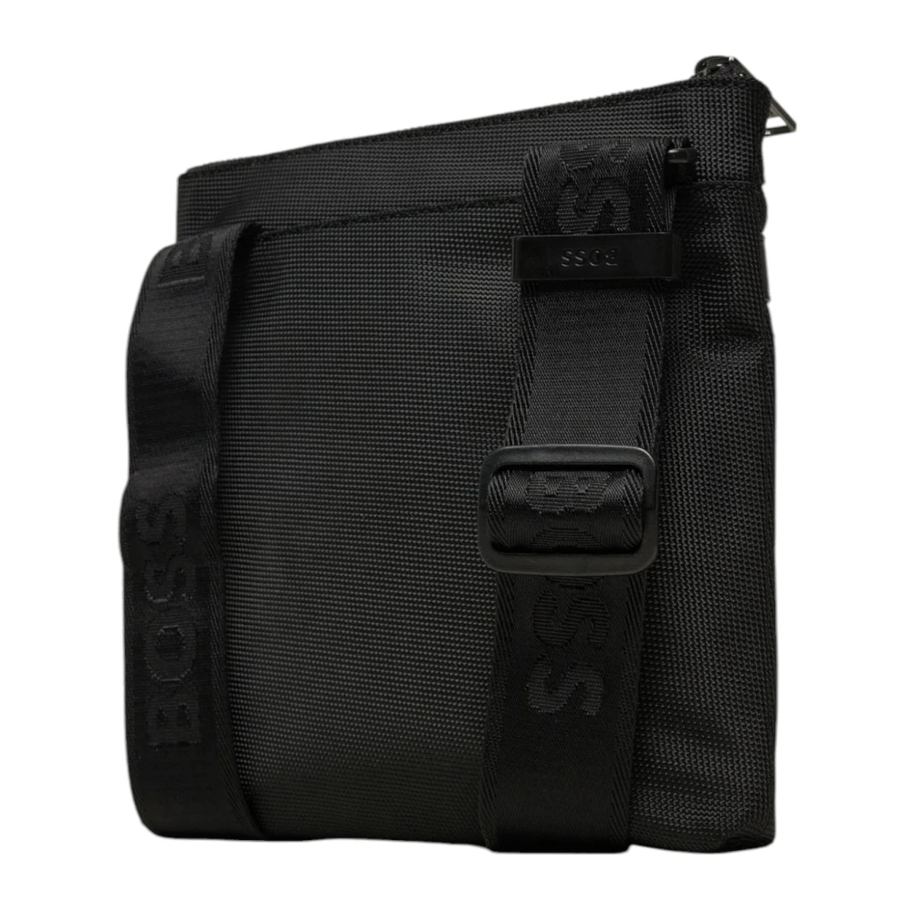 Hugo Boss Heren Schoudertas Lente Zomer Collectie Black Heren