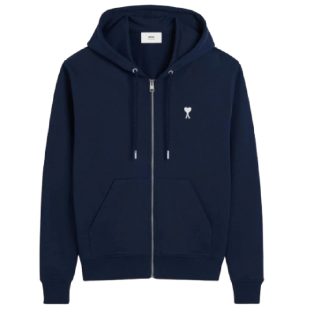 Sweatshirts & Hoodies > Zip-throughs - - Ami Paris - Modalova