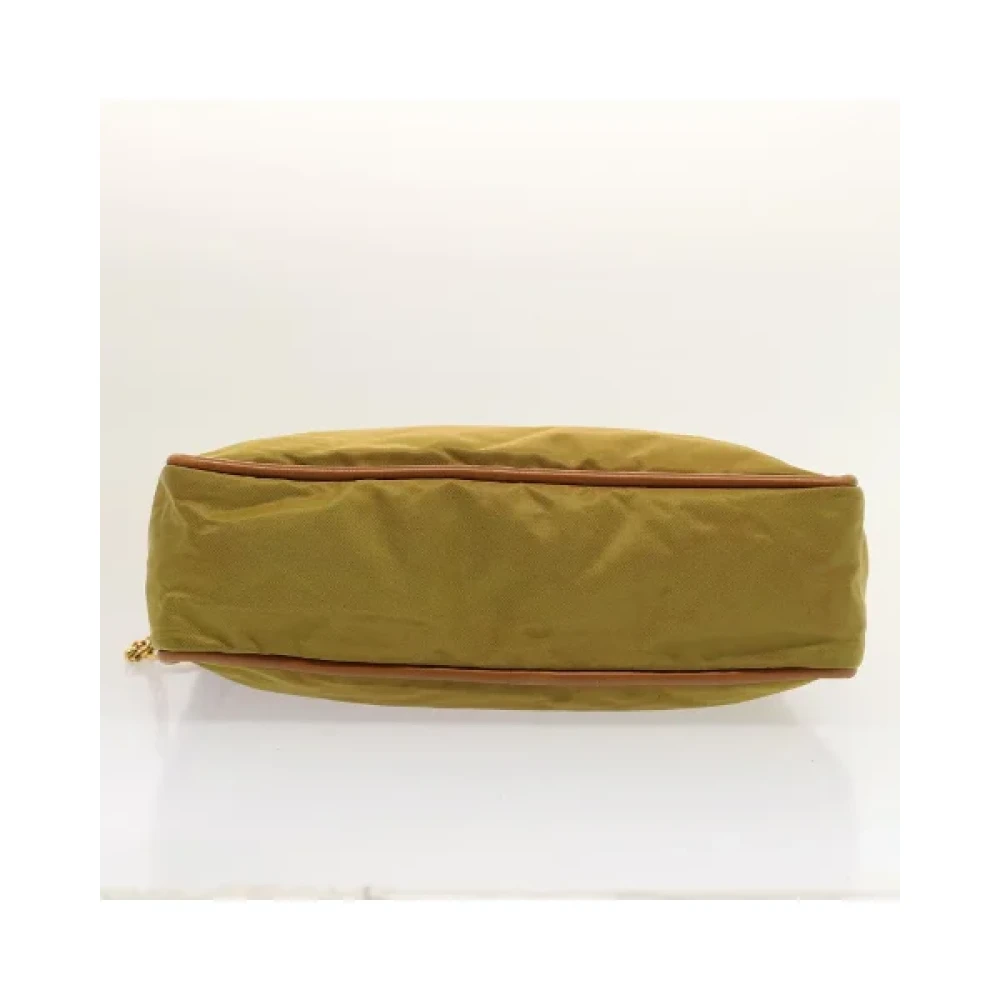 Celine Vintage Pre-owned Nylon celine-bags Green Dames