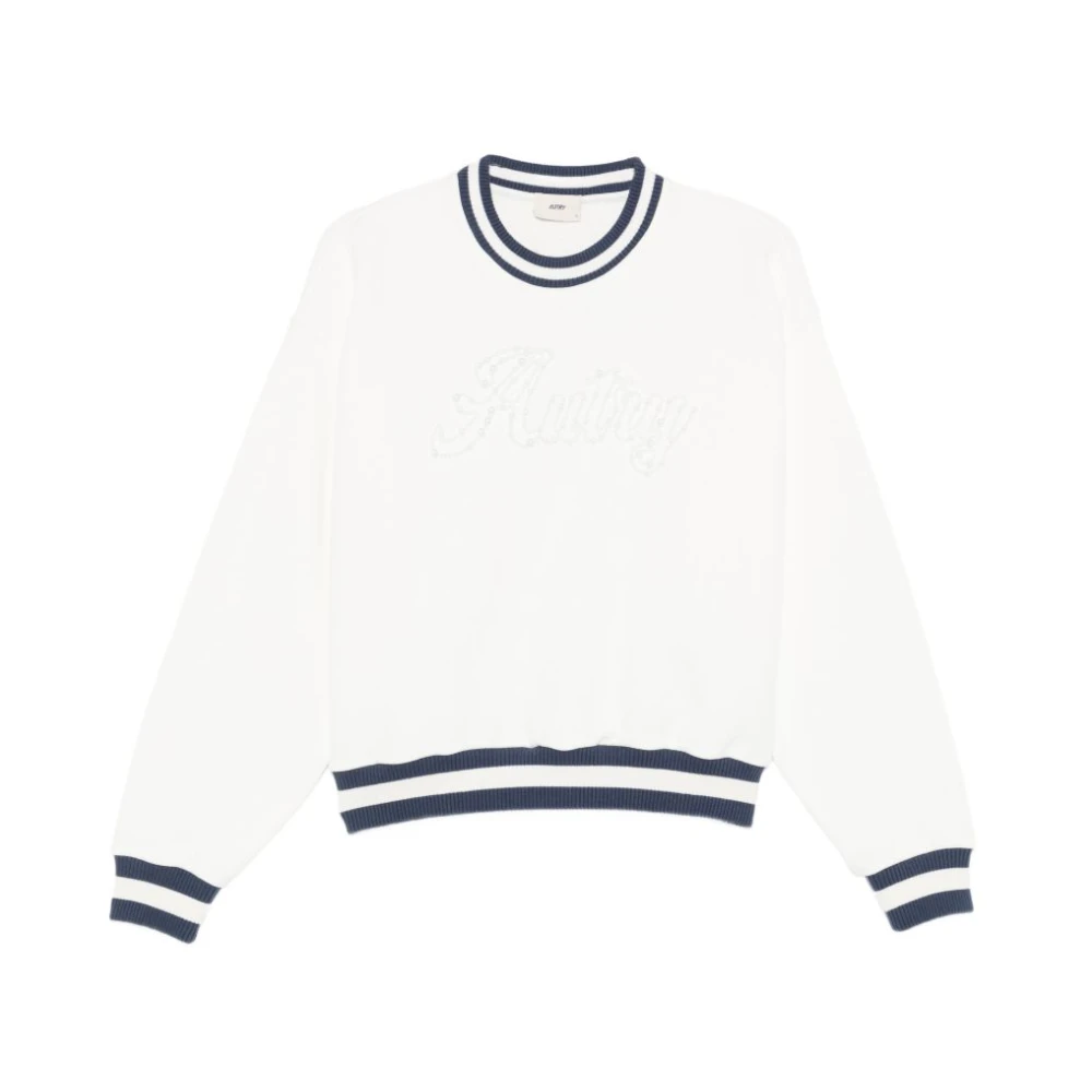 Autry Women's White Sweatshirts, M, Sweatshirt