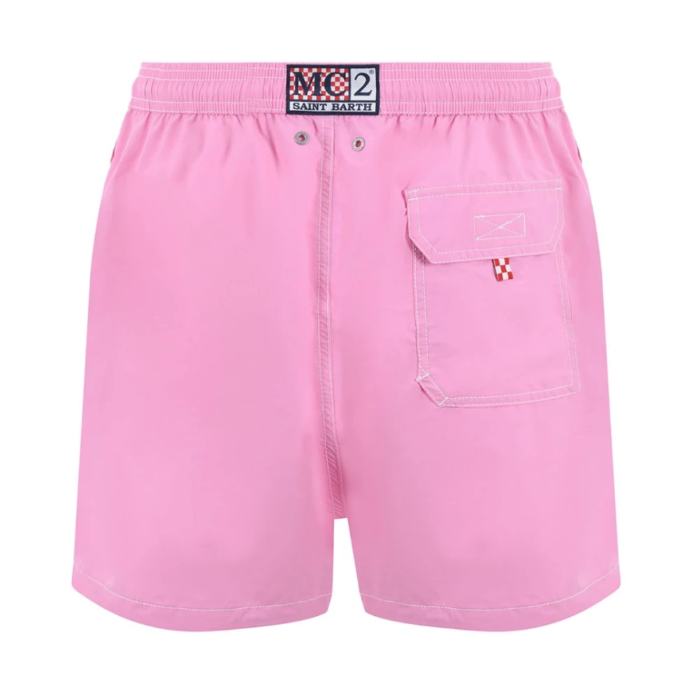 MC2 Saint Barth Rosa zwemkleding met trekkoord en zakken Pink Heren