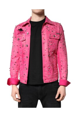 crystal-embellished-denim-jacket-with-logo