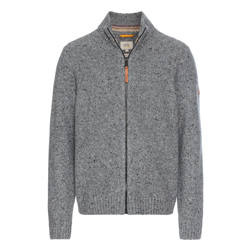 Camel active Merinowol Vest Gray Heren