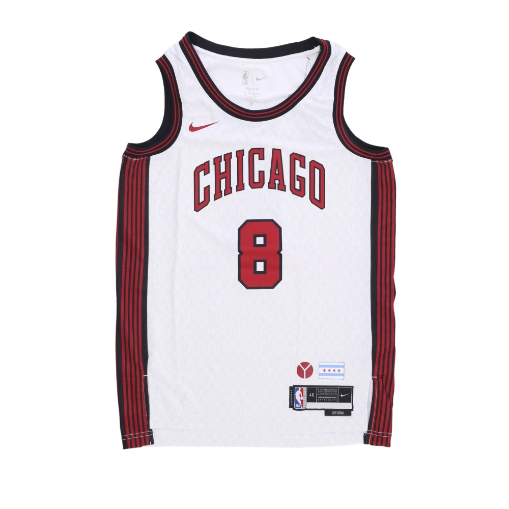 Nike Chicago Bulls Basketball Tank Top White Heren