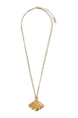 Halsband med spegelhänge