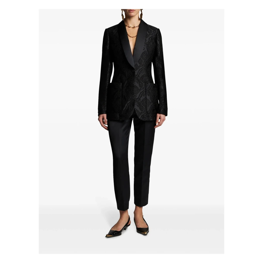 ETRO Stijlvolle Herenjas Black Dames