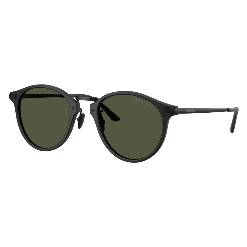 Giorgio Armani Unisex Black Phantos Sunglasses - Sunglasses - 51 Mm - Accessories