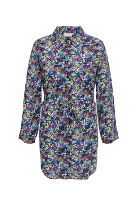long-sleeve-evening-blue-dress