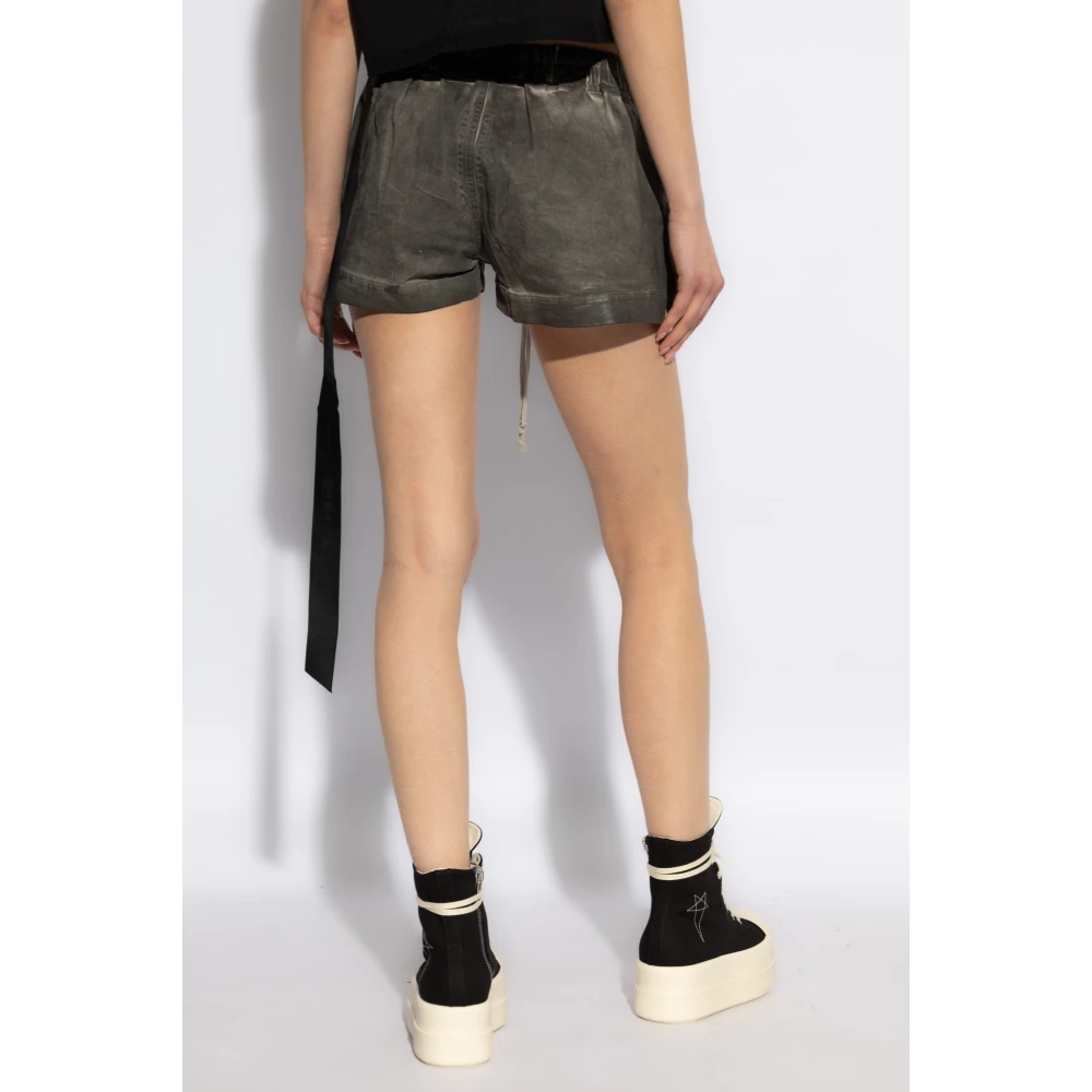 Rick Owens Shorts Buds Gray Dames