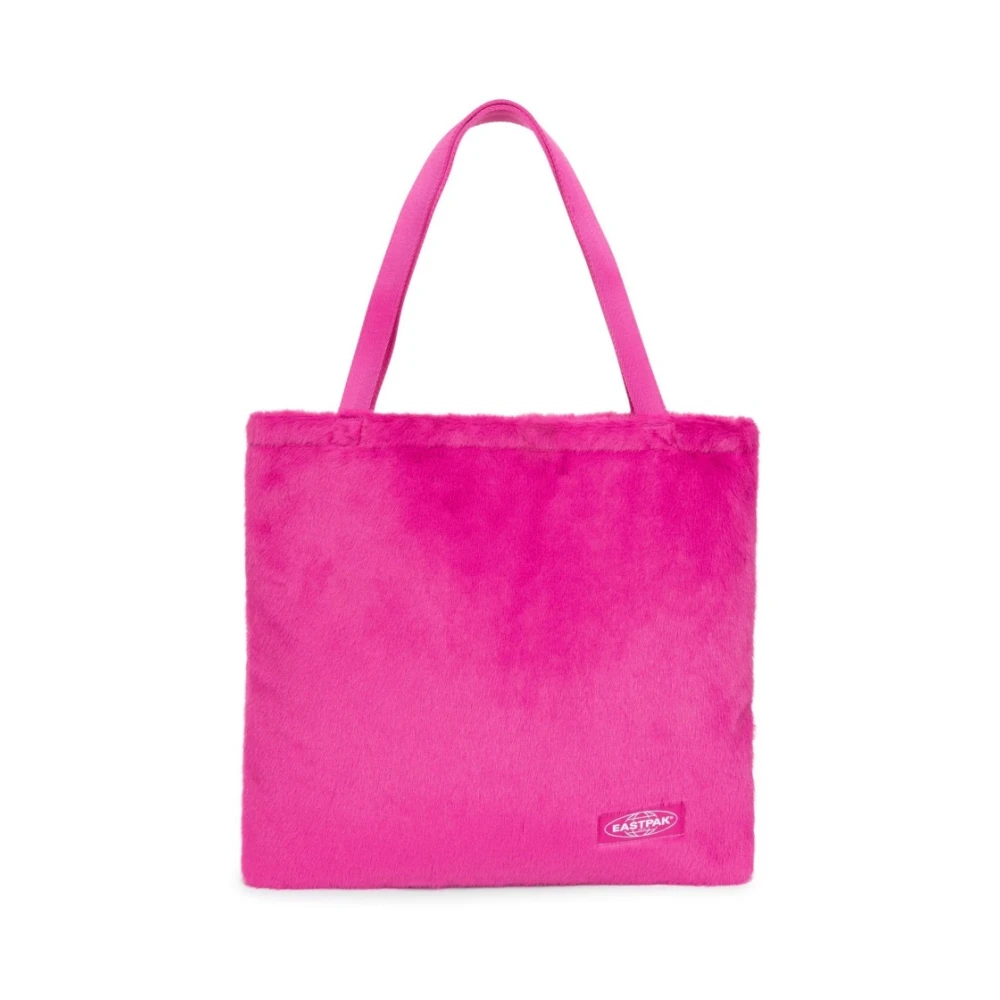 Eastpak Fuzzy Tote Bags Pink Dames