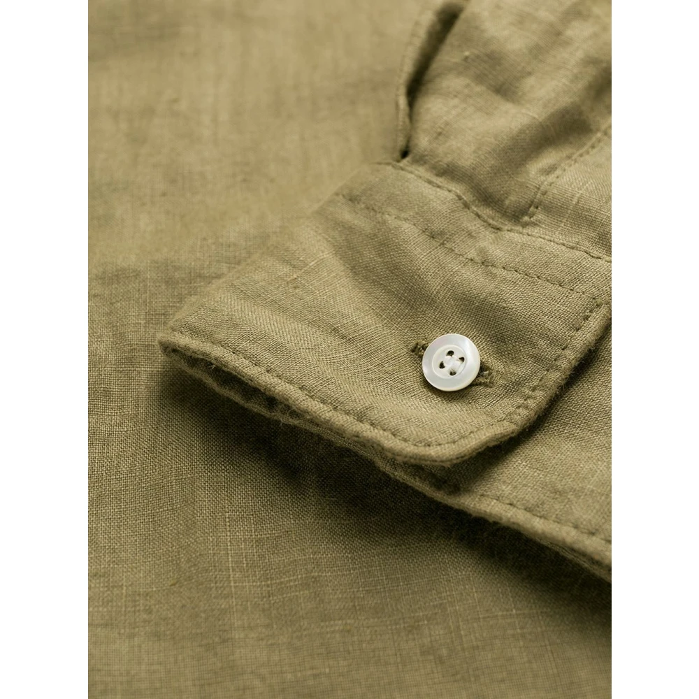 Aspesi Groene Casual Shirt voor Mannen Green Heren