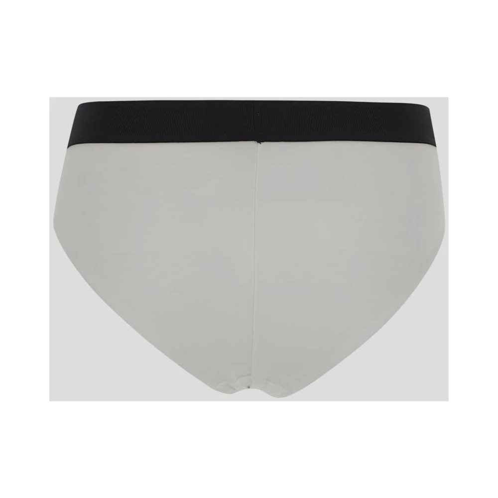 Tom Ford Jersey Slip Jurk White Dames